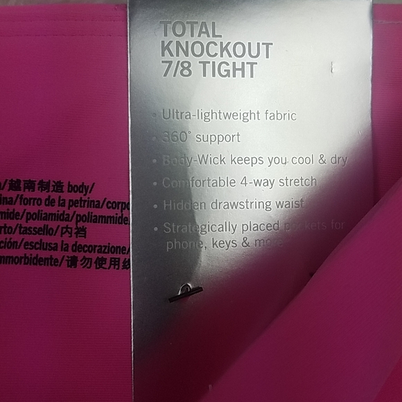 Victoria's Secret Sport Total Knockout 7/8 Tights - Picture 7 of 8